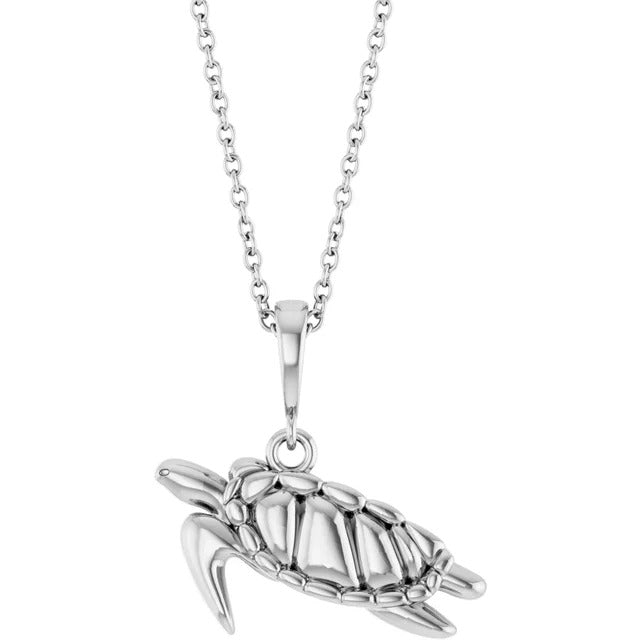 Sea Turtle 16-18" Necklace Zweitbild