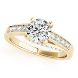 Single Row Diamond Ring