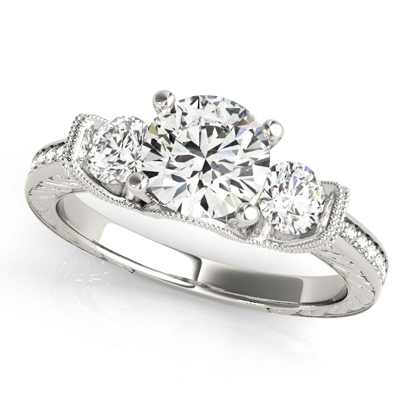 Three Stone Diamond Ring