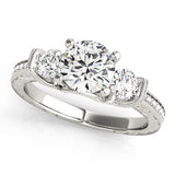 Three Stone Diamond Ring