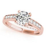 Single Row Diamond Ring