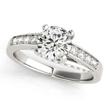 Single Row Diamond Ring