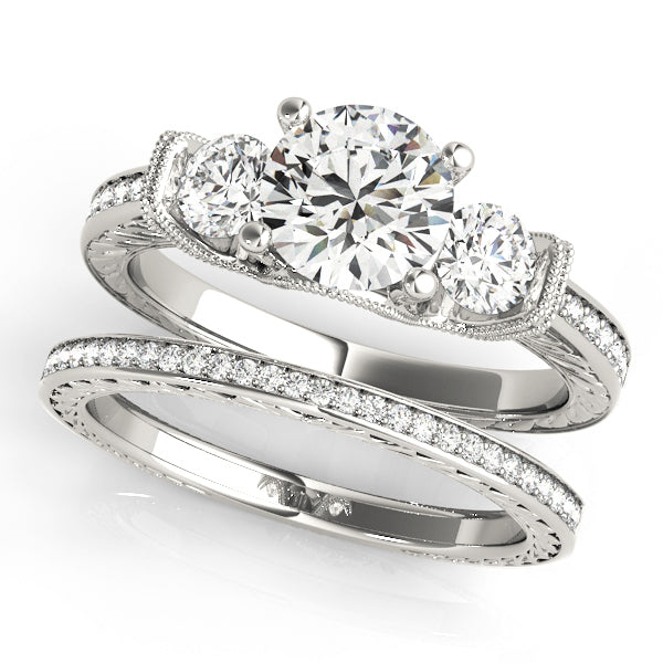 Three Stone Diamond Ring