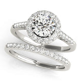 Halo Diamond Ring