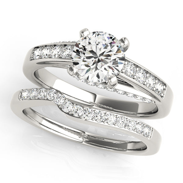 Single Row Diamond Ring