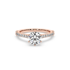 Classic No 5. Protea Diamond Ring