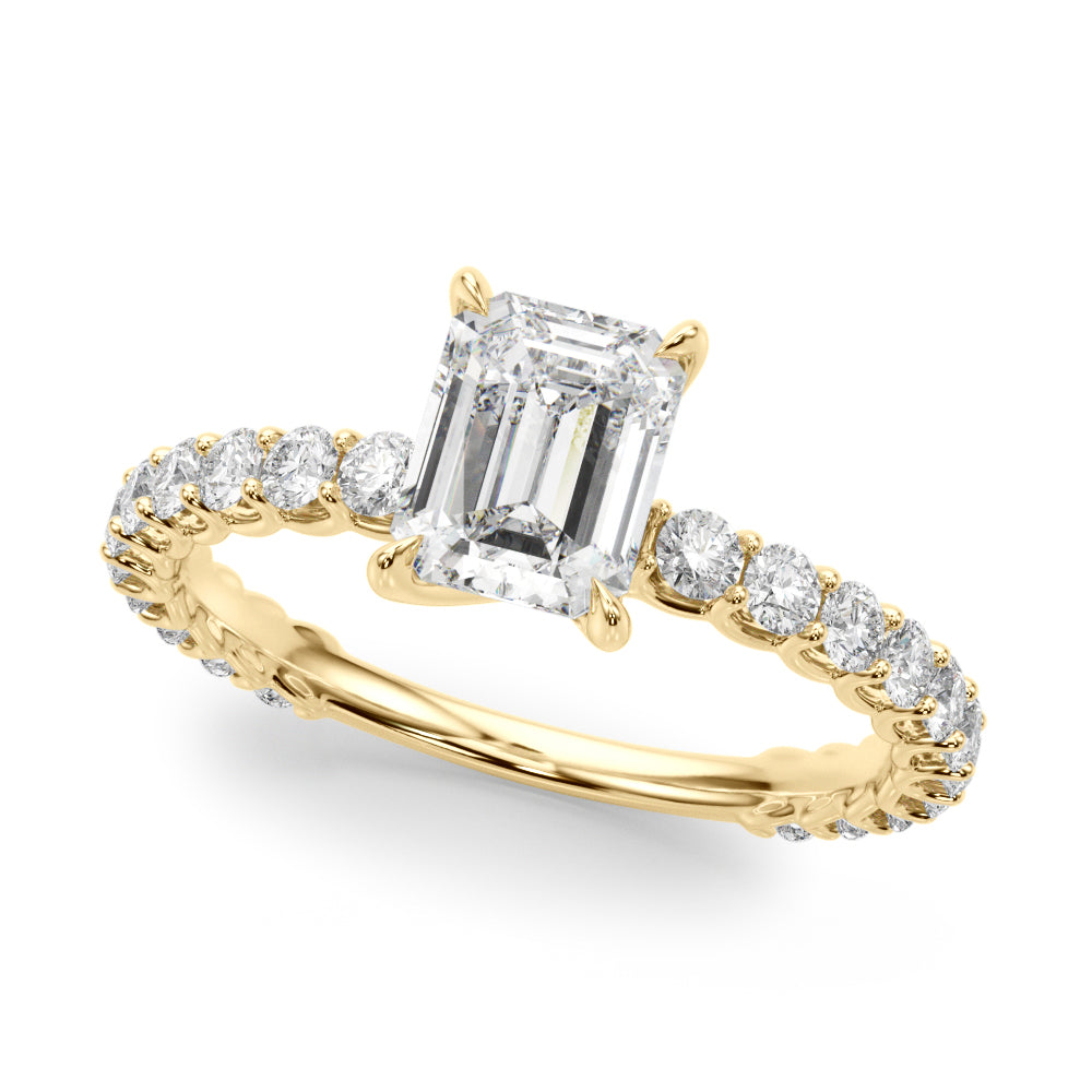 Single Row Diamond Ring Imagen principal del producto