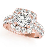 Halo Diamond Ring