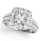 Halo Diamond Ring