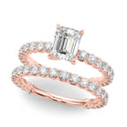 Single Row Diamond Ring