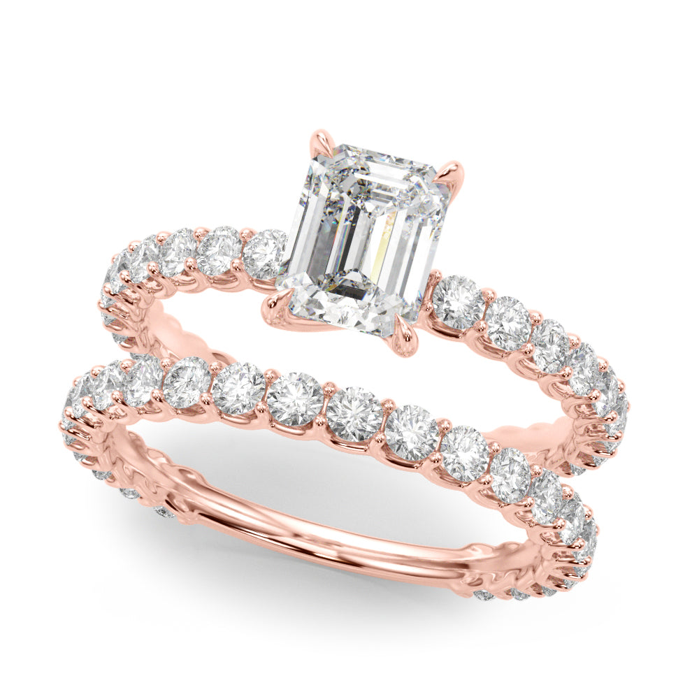 Single Row Diamond Ring