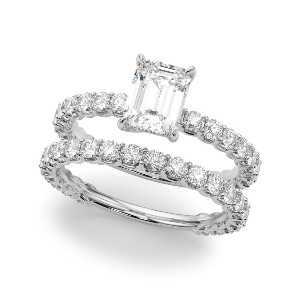 Single Row Diamond Ring