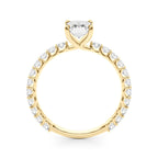 Single Row Diamond Ring