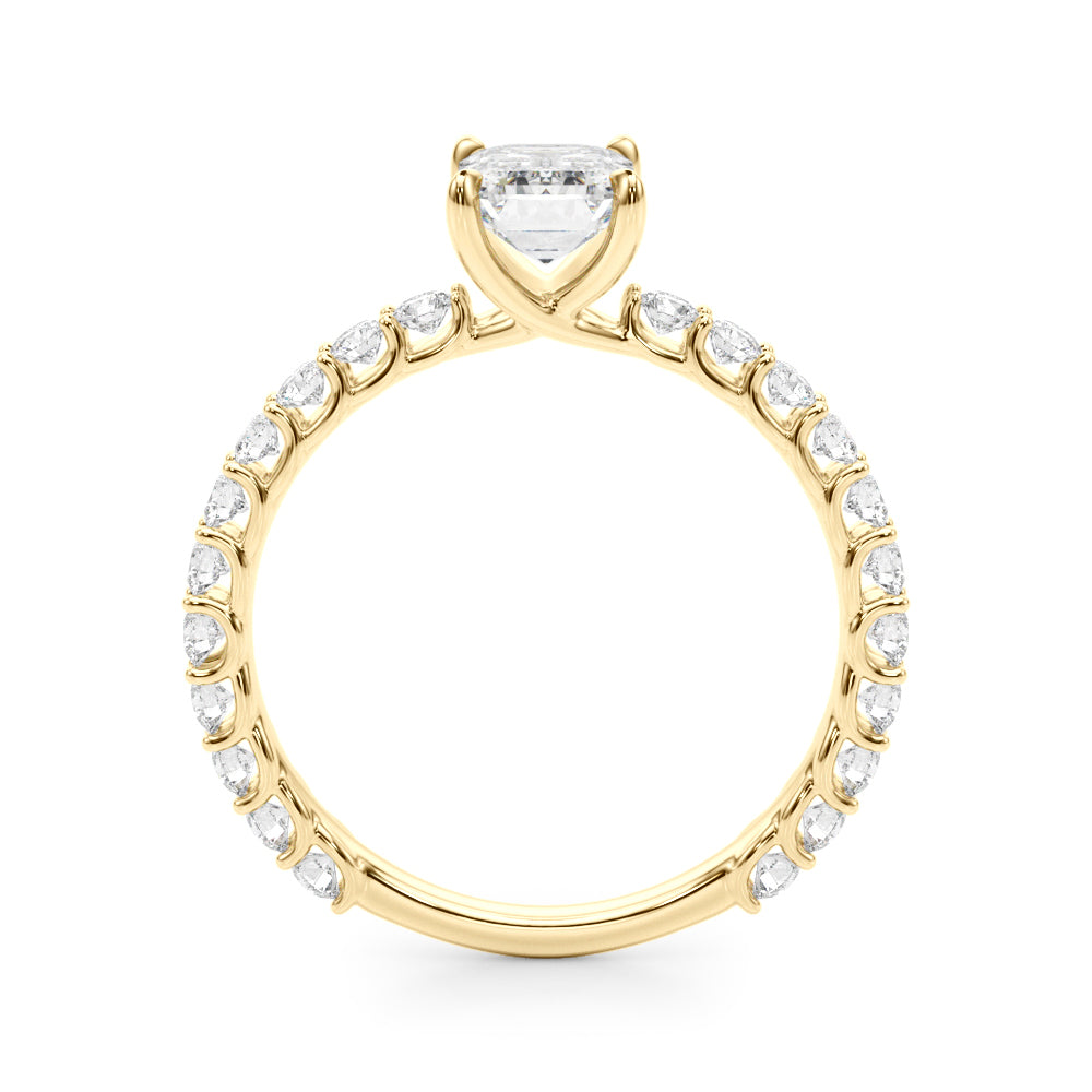 Single Row Diamond Ring