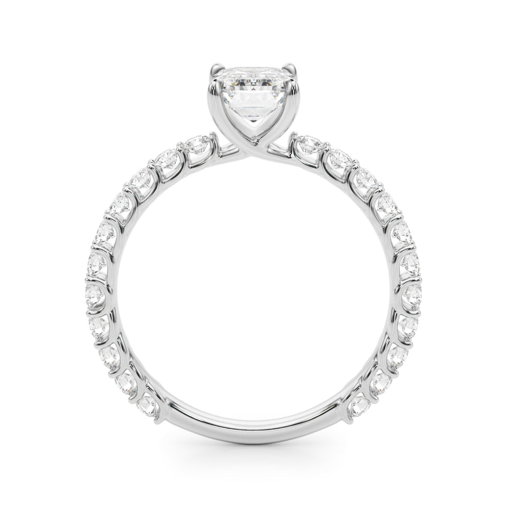 Single Row Diamond Ring