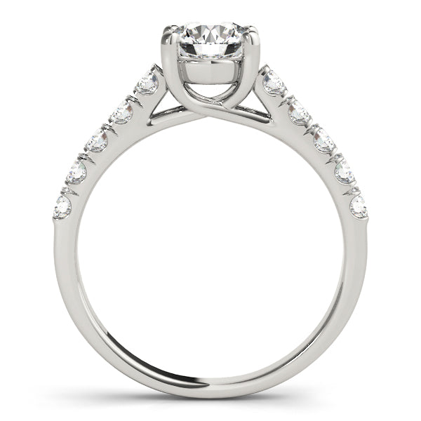 Single Row Diamond Ring