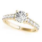 Single Row Diamond Ring