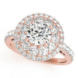 Halo Diamond Ring