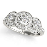 Three Stone Diamond Ring