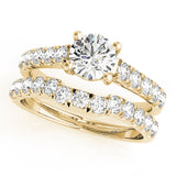 Single Row Diamond Ring