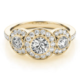 Three Stone Diamond Ring