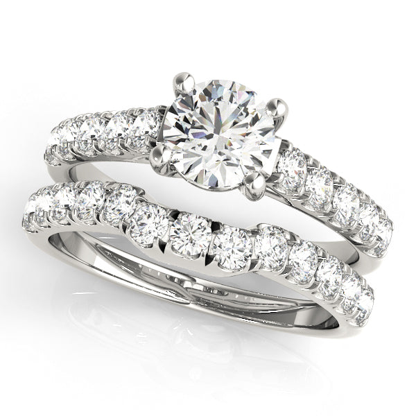 Single Row Diamond Ring