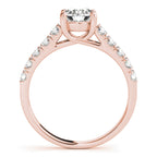Single Row Diamond Ring