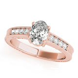 Single Row Diamond Ring