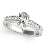 Single Row Diamond Ring