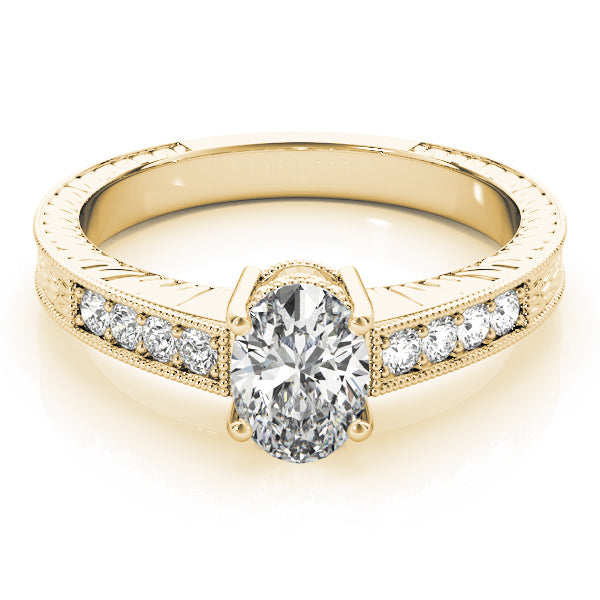 Single Row Diamond Ring