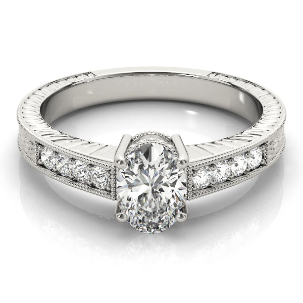 Single Row Diamond Ring
