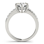 Single Row Diamond Ring
