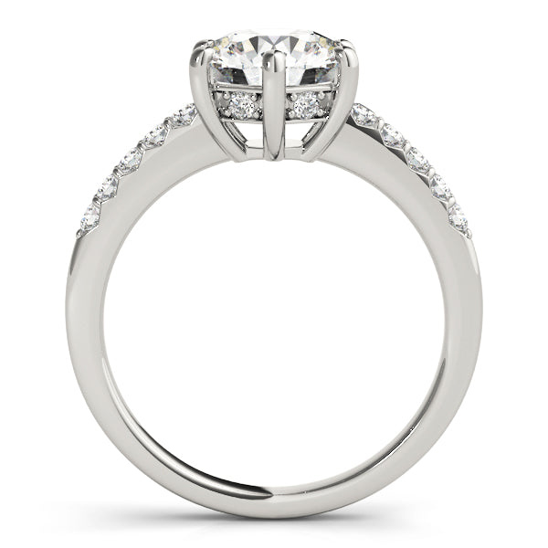 Single Row Diamond Ring