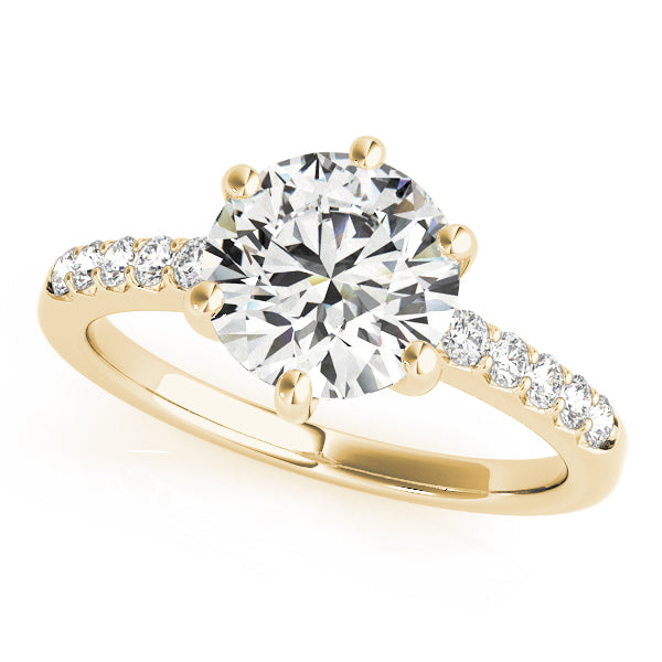 Single Row Diamond Ring Imagen principal del producto