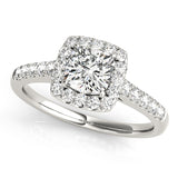 Halo Diamond Ring