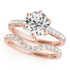 Single Row Diamond Ring