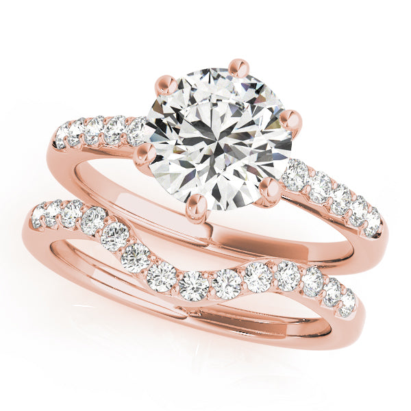 Single Row Diamond Ring