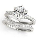 Single Row Diamond Ring