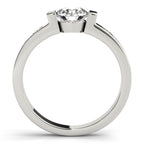 Single Row Diamond Ring