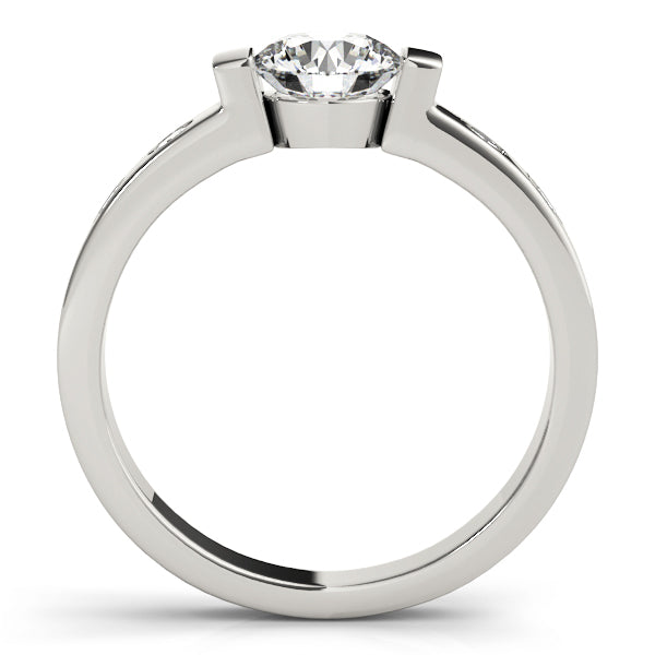 Single Row Diamond Ring