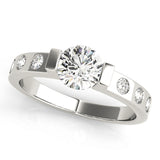 Single Row Diamond Ring