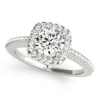 Halo Diamond Ring