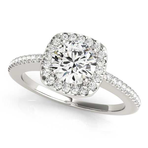 Halo Diamond Ring Imagen secundaria del producto