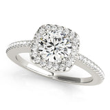 Halo Diamond Ring