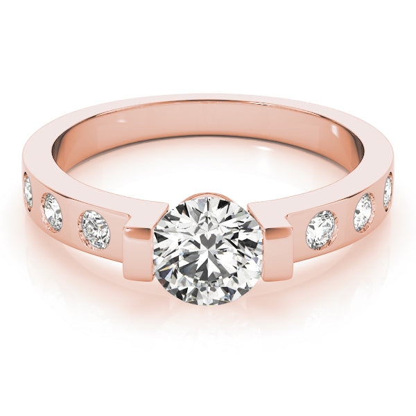Single Row Diamond Ring