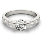 Single Row Diamond Ring