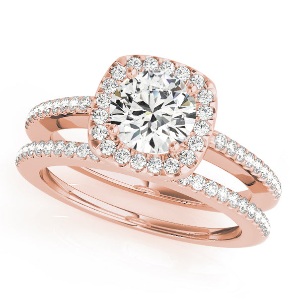 Halo Diamond Ring