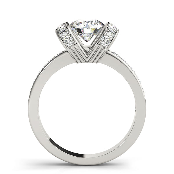 Single Row Diamond Ring