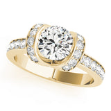 Single Row Diamond Ring