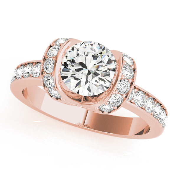 Single Row Diamond Ring